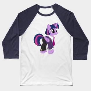 Twilight Sparkle in a suit Baseball T-Shirt